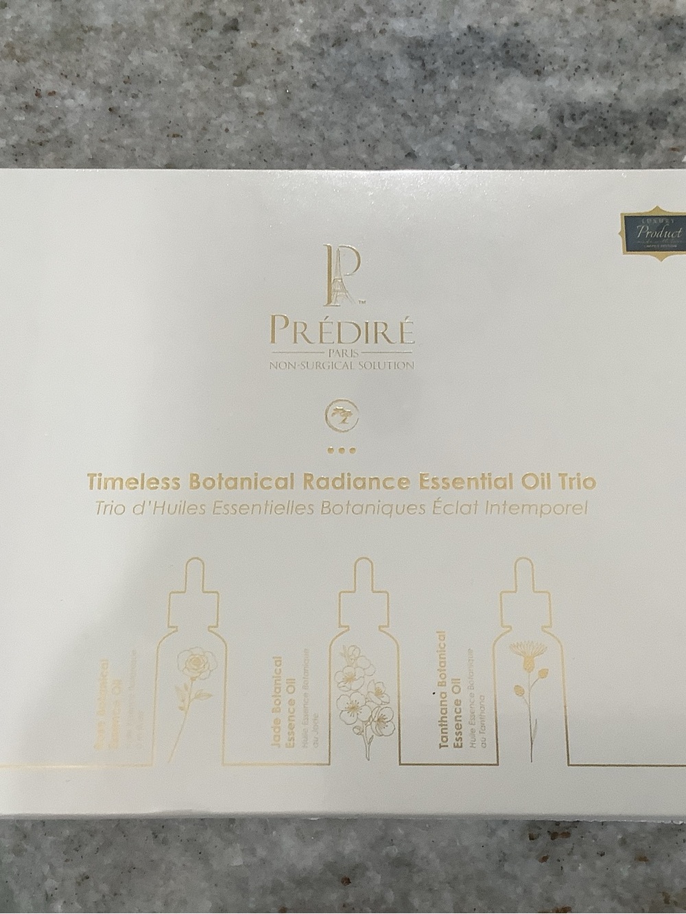Timeless Botanical Radiance Essential Oil Trio - White